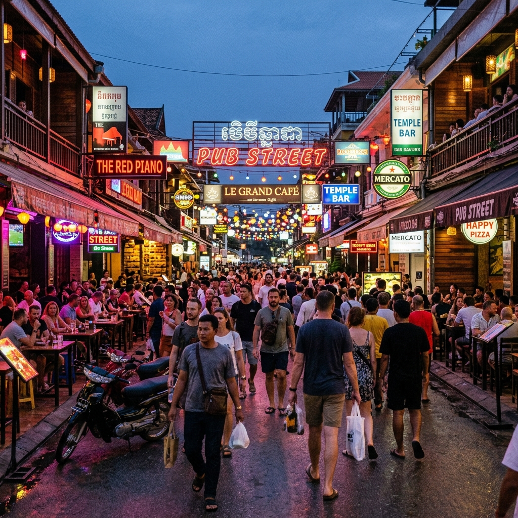 Pub Street: A Walking Guide to Siem Reap's Most Famous Strip