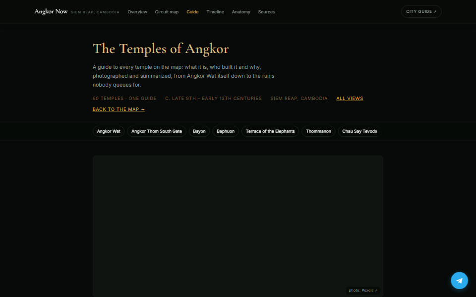 Temple guide page preview